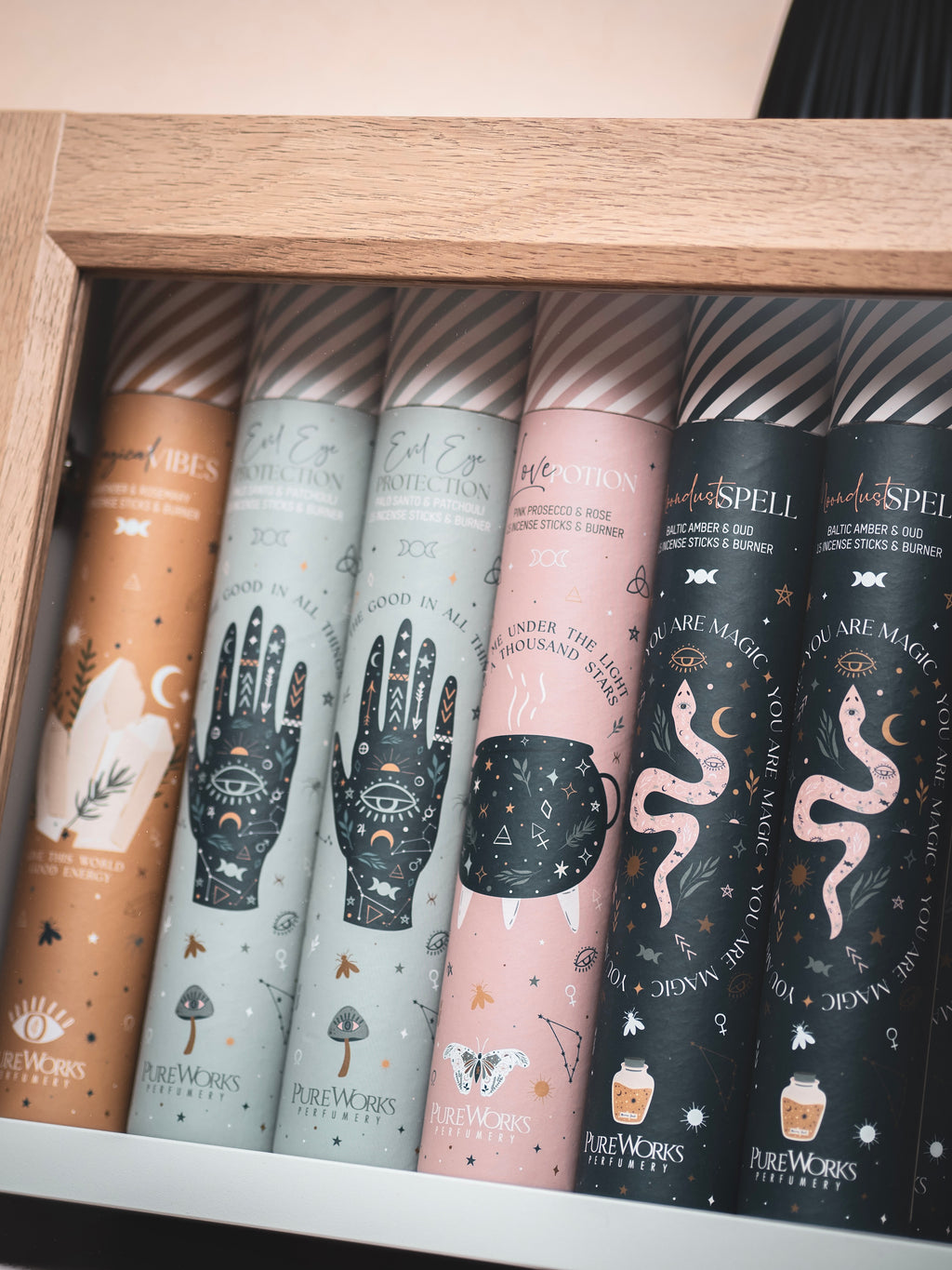 Räucherstäbchen "Celestial Magic" mit linori Räucherhalter