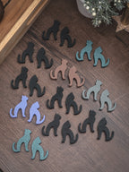 Teebeutelhalter Katze Set | 21 Farben + Glücks- & Bengalkatze