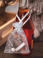 Flaschendeckel Weihnachtsmütze für Bier, Limo & kl. Sektflaschen