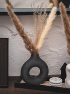 Trockenblumenvase rund 12,5 cm