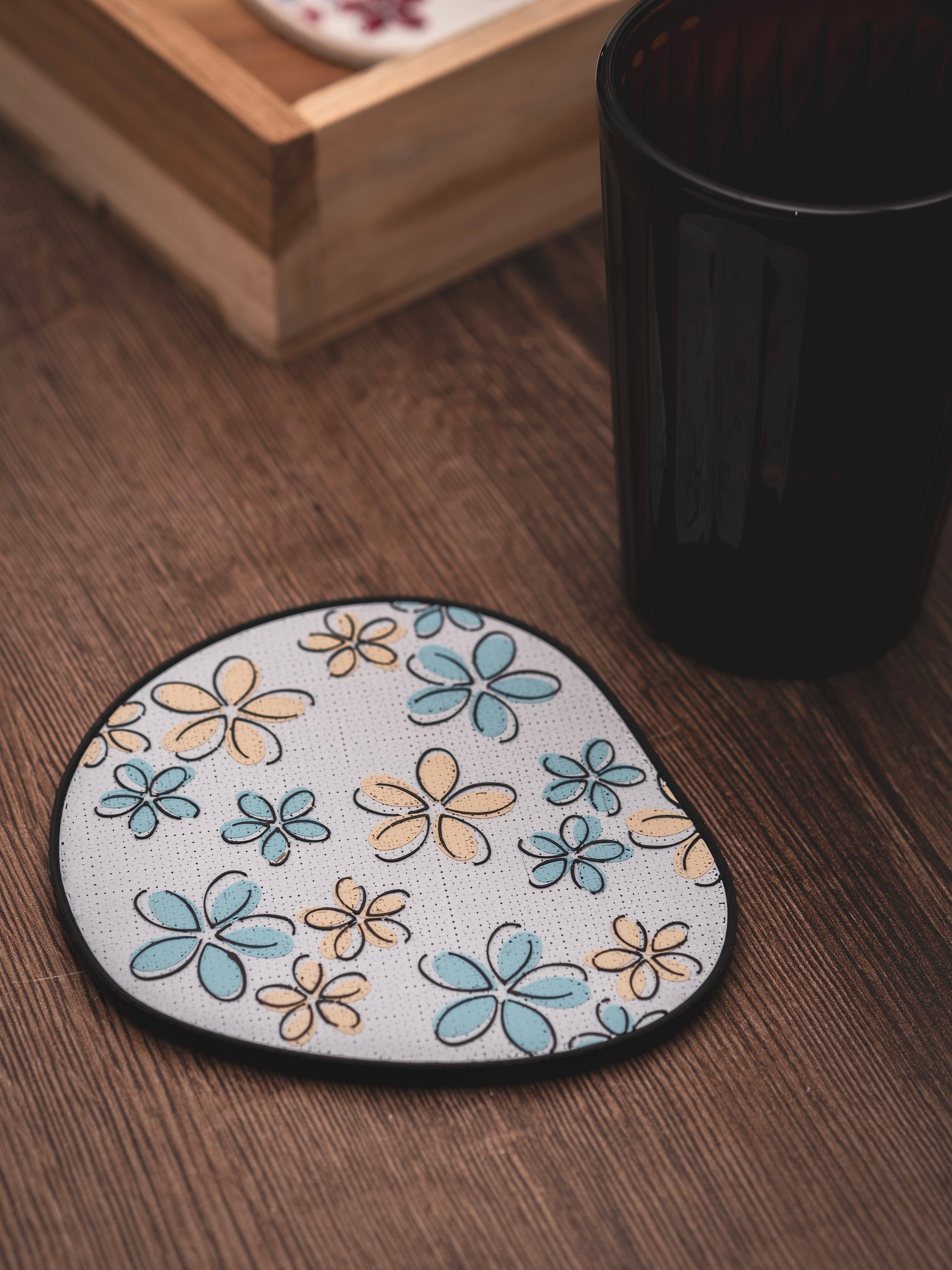 Untersetzer bloom art | 12 cm | verschiedene Farben