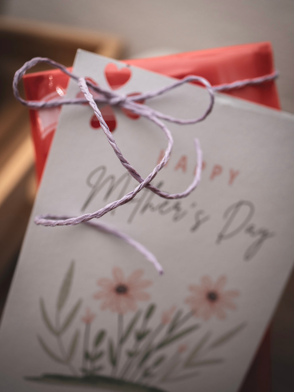 Digitale Postkarte Happy Mother's Day rose bloom zum Ausdrucken PDF-Datei als digitaler Download
