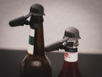 Flaschendeckel Stahlhelm für Bier, Limo & kl. Sektflaschen