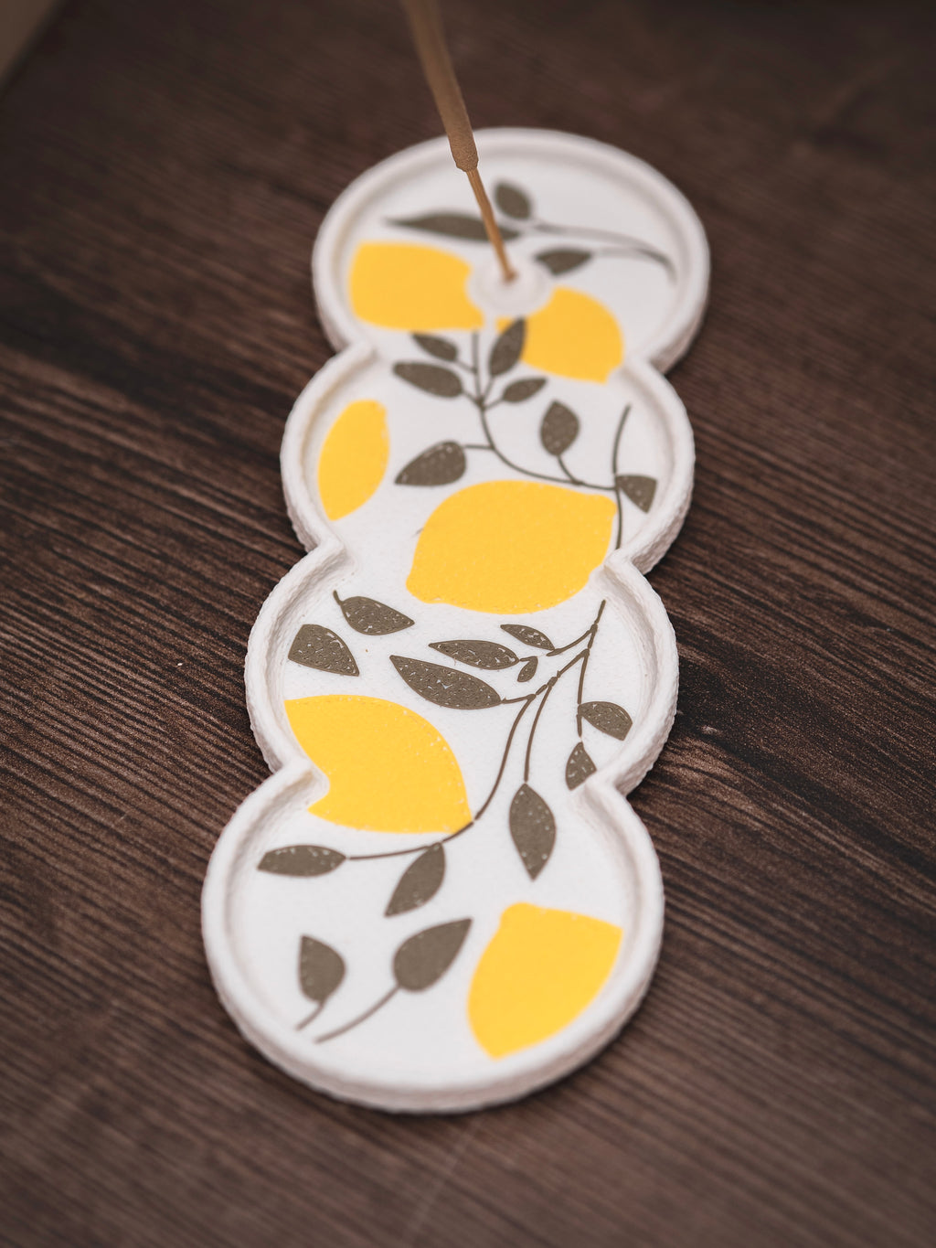 Räucherstäbchen Halter lemon garden | 16 cm | + 1 Gratis Räucherstäbchen