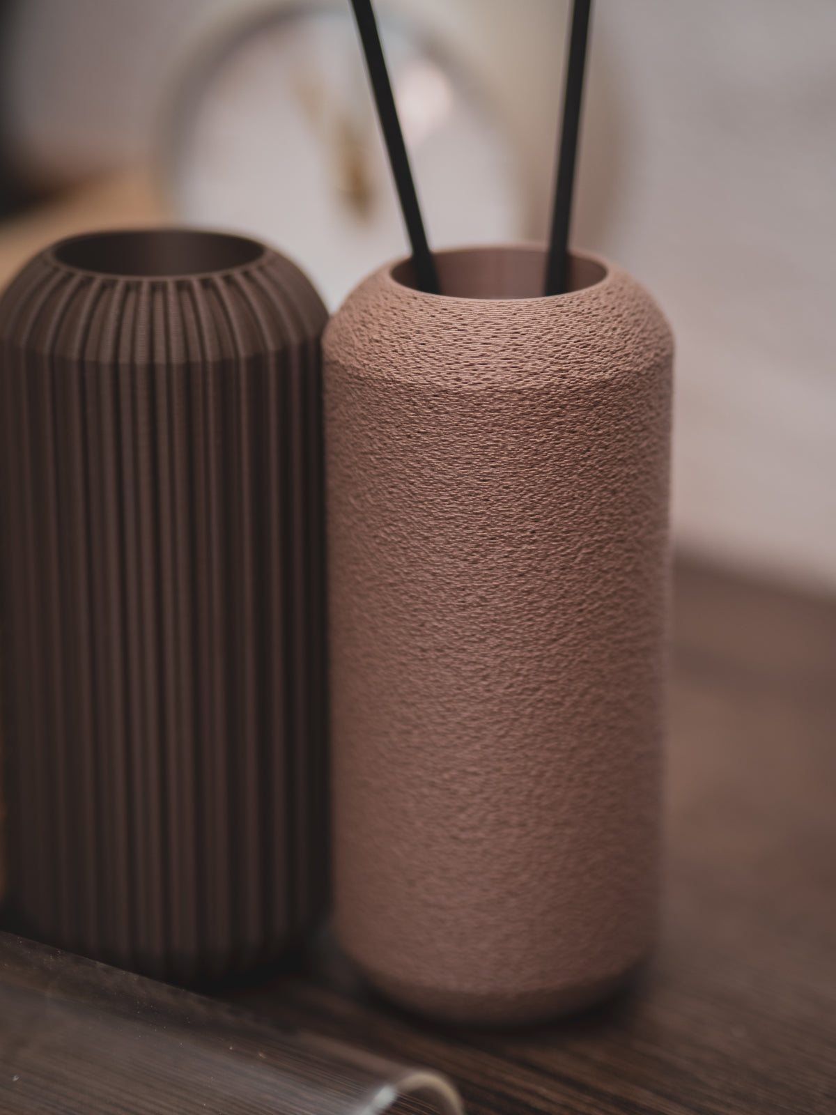 Duftstäbchen-Diffusor | Mini-Vase | versch. Farben | inkl. 3 Stäbchen & Glaseinsatz