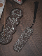 Monatera-Set | Räucherstäbchen, -halter, Streichholzbox & Lesezeichen