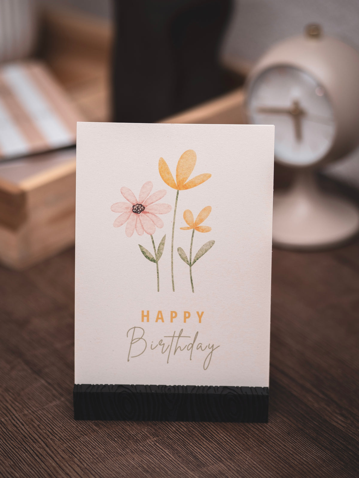 Postkarte 'Happy Birthday'