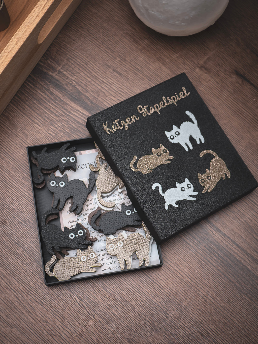 Katzen Stapel- / Geschicklichkeitsspiel