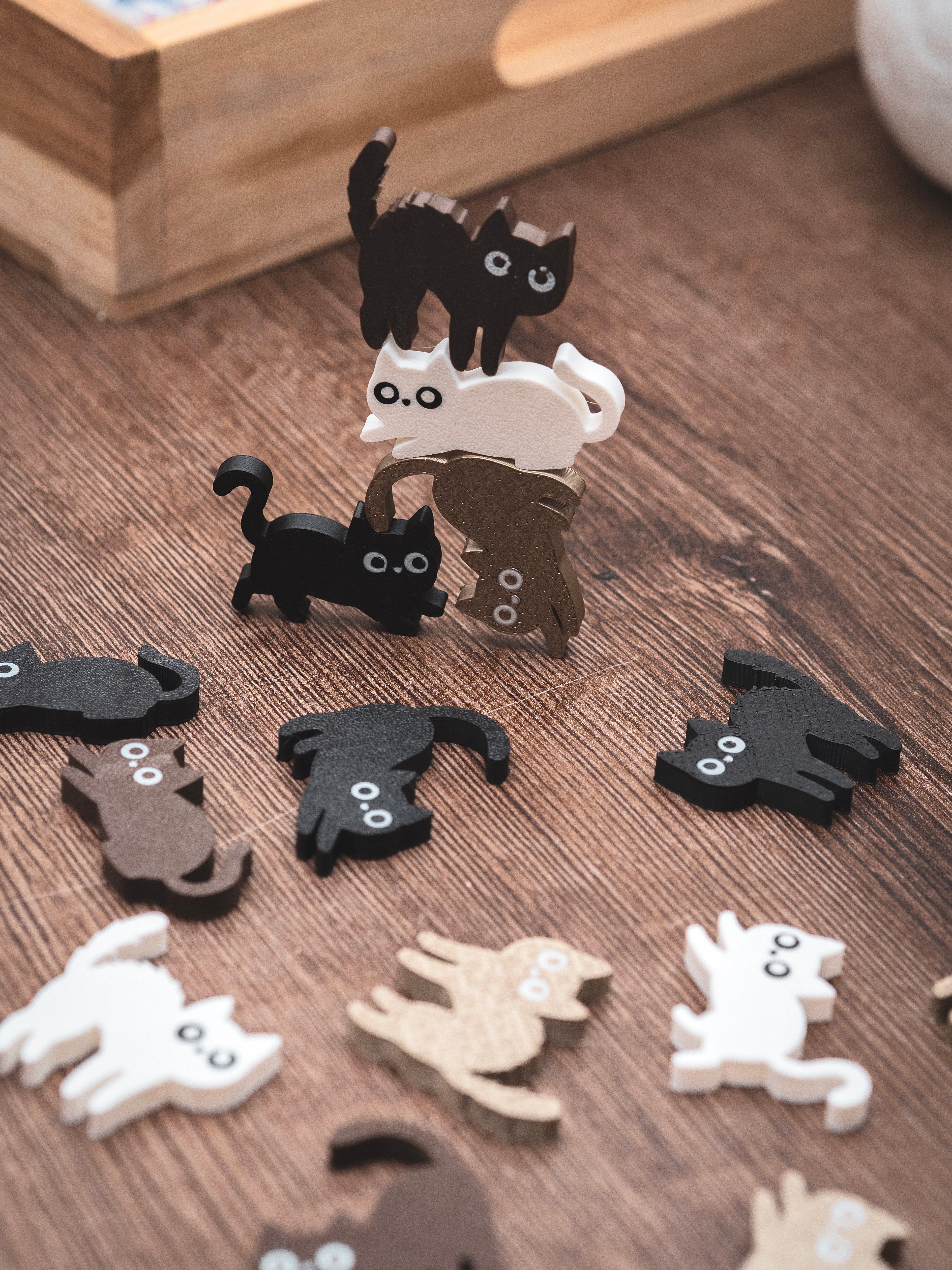 Katzen Stapel- / Geschicklichkeitsspiel