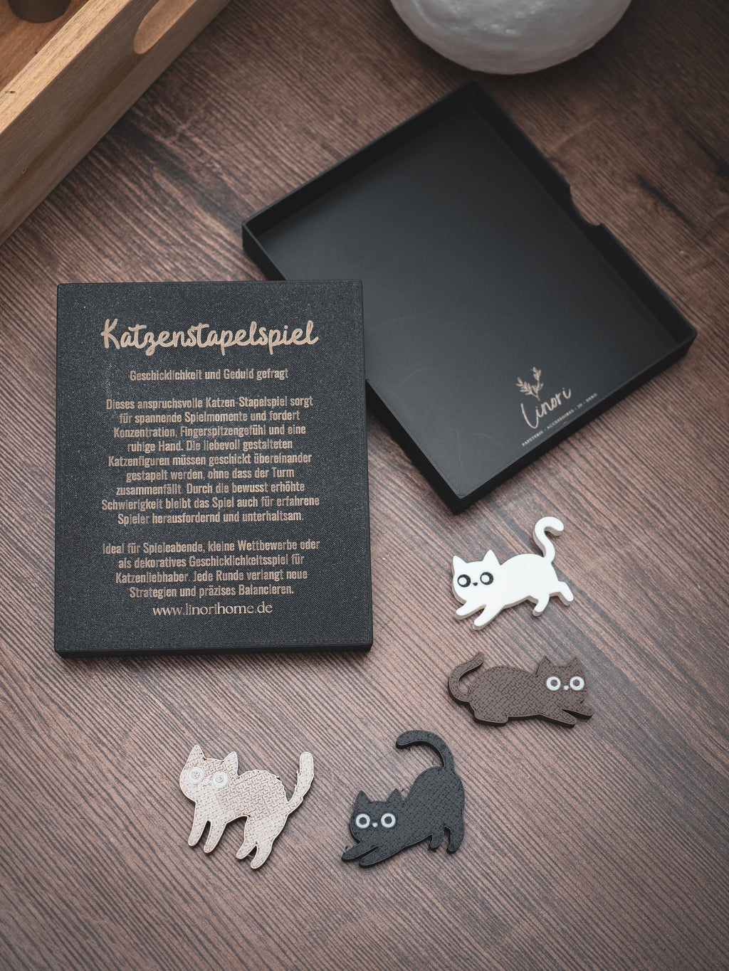 Katzen Stapel- / Geschicklichkeitsspiel