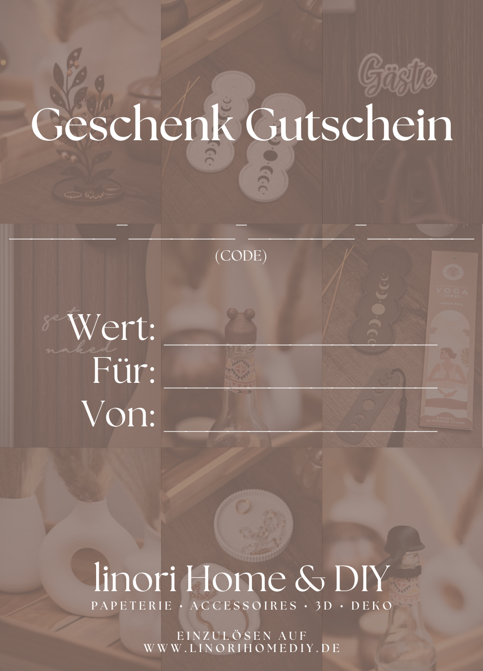 linori Gutschein - Sofort-Download