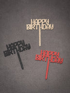 Muffin Topper "Happy Birthday"