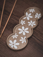 Räucherstäbchen Halter Margerite | 16 cm - verschiedene Farben | + 1 Gratis Räucherstäbchen