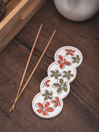 Räucherstäbchen Halter Bloom Art | 16 cm - verschiedene Farben | + 1 Gratis Räucherstäbchen