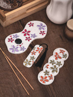 Räucherstäbchen Halter Bloom Art | 16 cm - verschiedene Farben | + 1 Gratis Räucherstäbchen