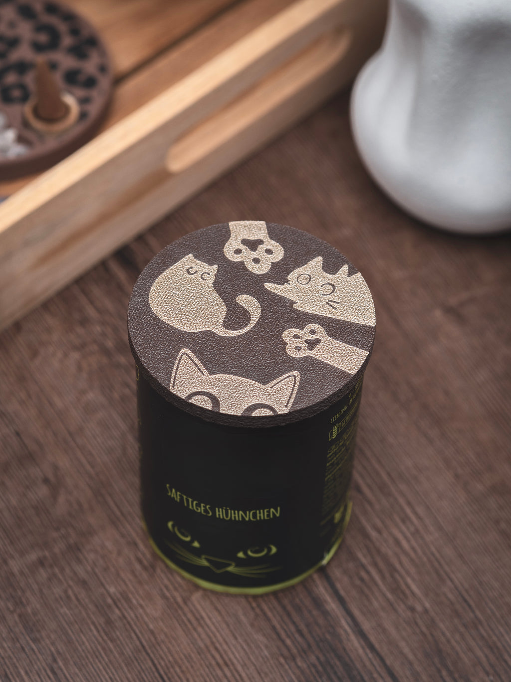Katzenfutterdeckel Katzen | verschiedene Farben
