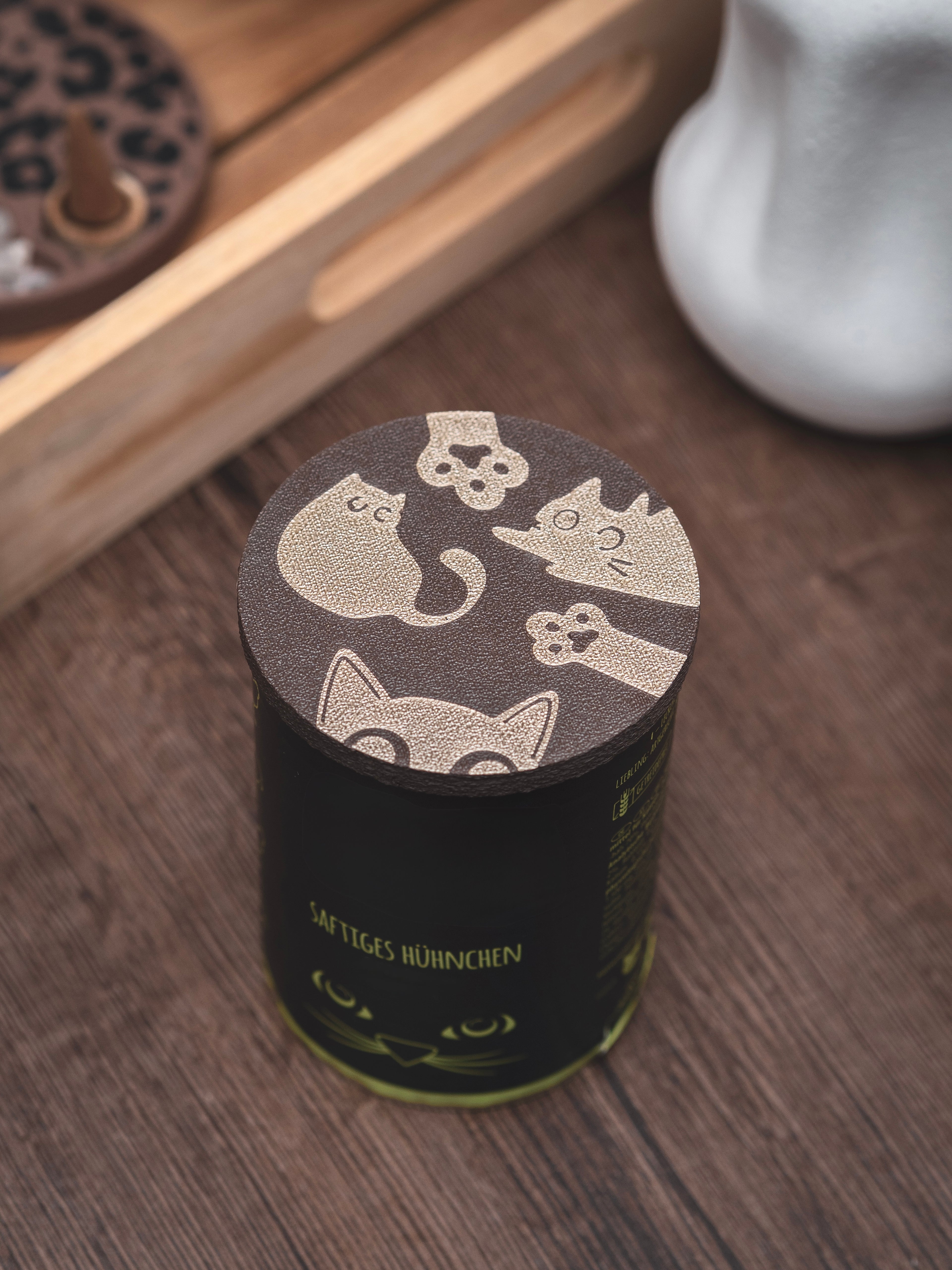 Katzenfutterdeckel Katzen | verschiedene Farben