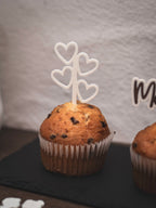Muffin Topper Hochzeits-Set Mr. & Mrs. Just Married